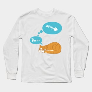 Cat Dreams Long Sleeve T-Shirt